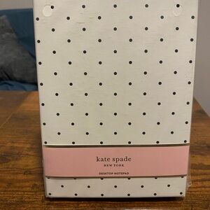 Kate Spade Polka Dot Desktop Notepad